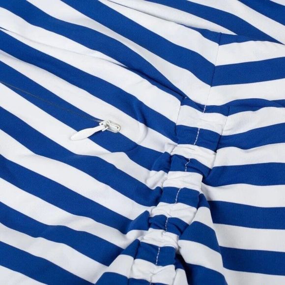 G/Fore Womens Ruched Striped Skort Lapis XS M L GFore Golf Skirt - Picture 8 of 8